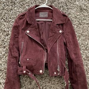 Blank Moro jacket in suede